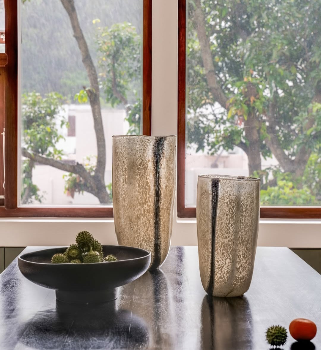 Glass vase