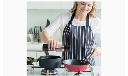 Manual Pepper Mill for Black Pepper, Salt and Sesame