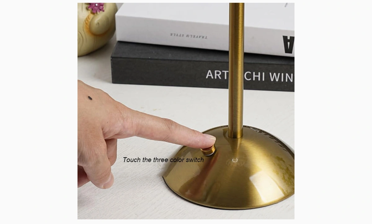 Desk Light with Pleated Umbrella