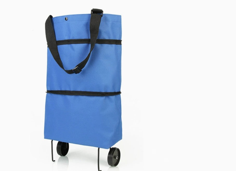 Foldable Shopping Bag With Wheels