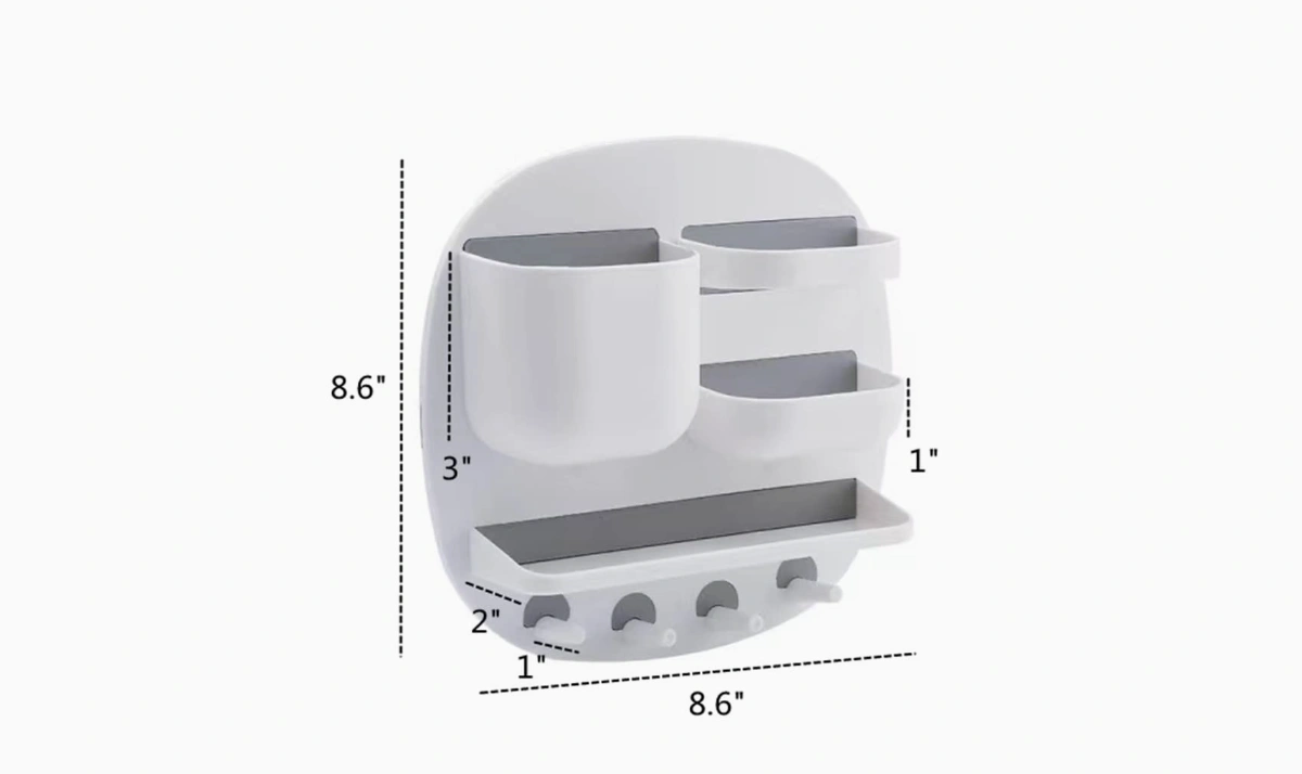 Plastic Wall Mount Organizer