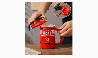 Fire Shaped Ceramic Coffee Mug