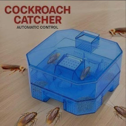 Plastic cockroach trap box