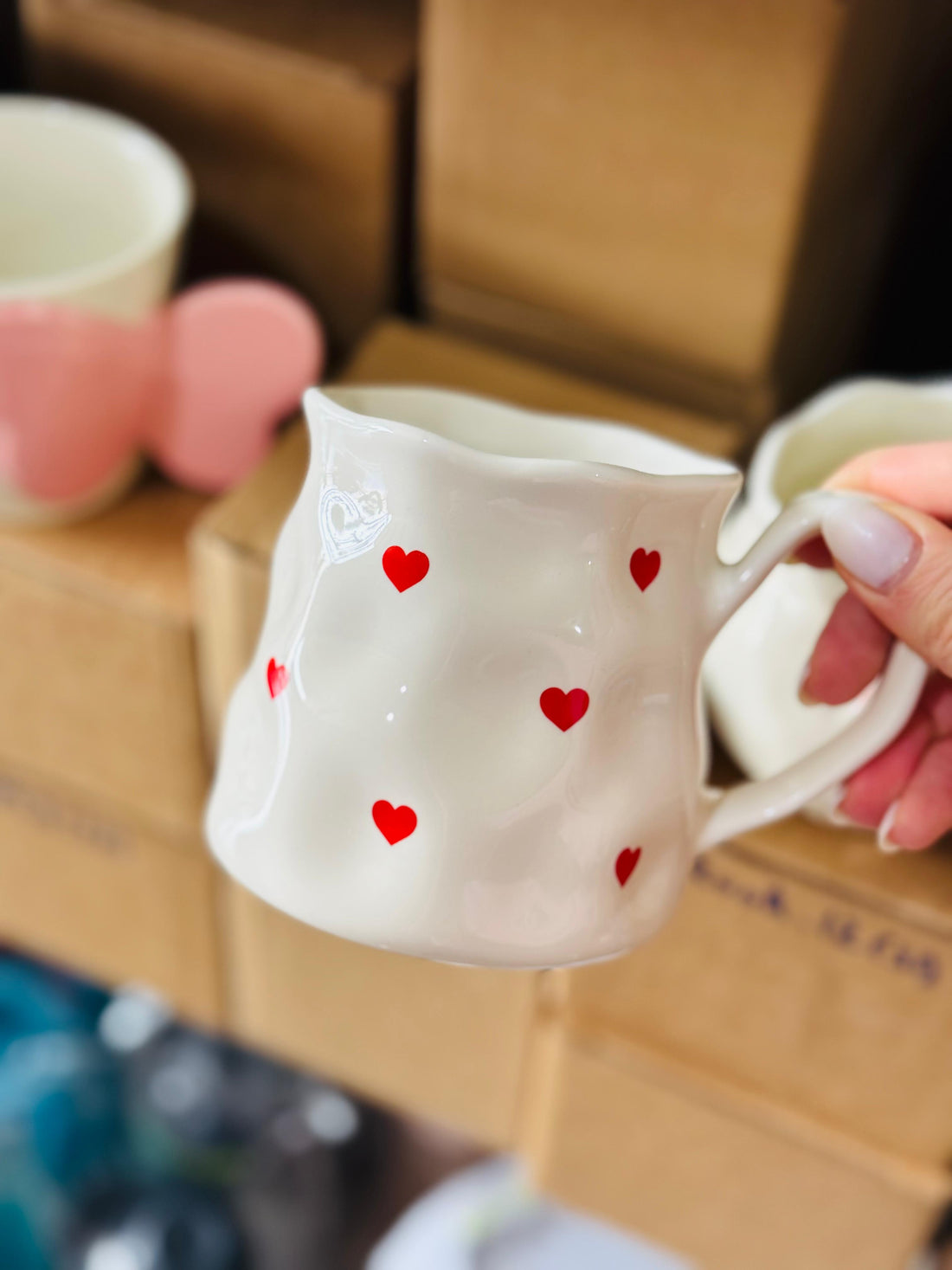 Ceramic Bow Mug