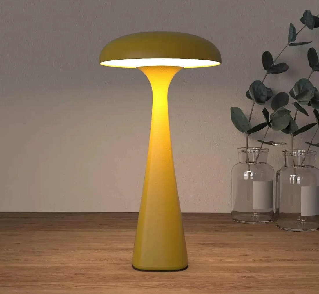 Led mushroom night light