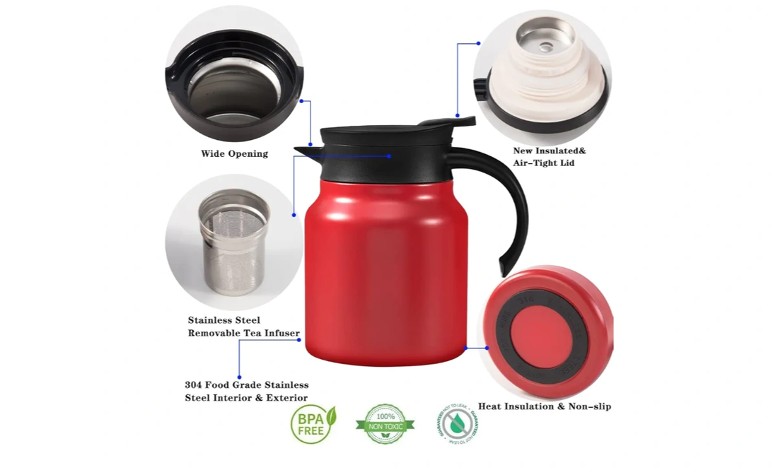 Thermal Coffee Carafe with LED Display