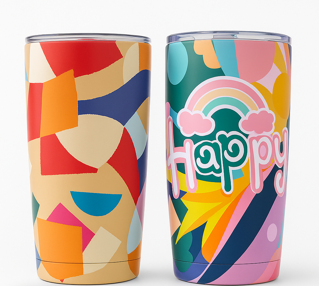 Stainless colorful cup