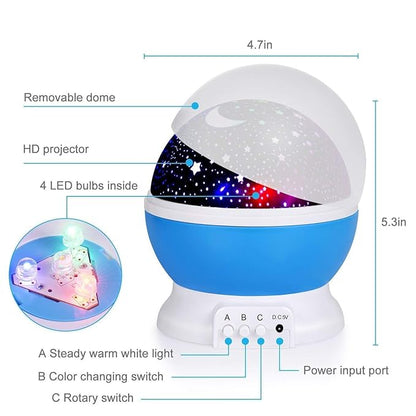 Star Light Rotating Projector