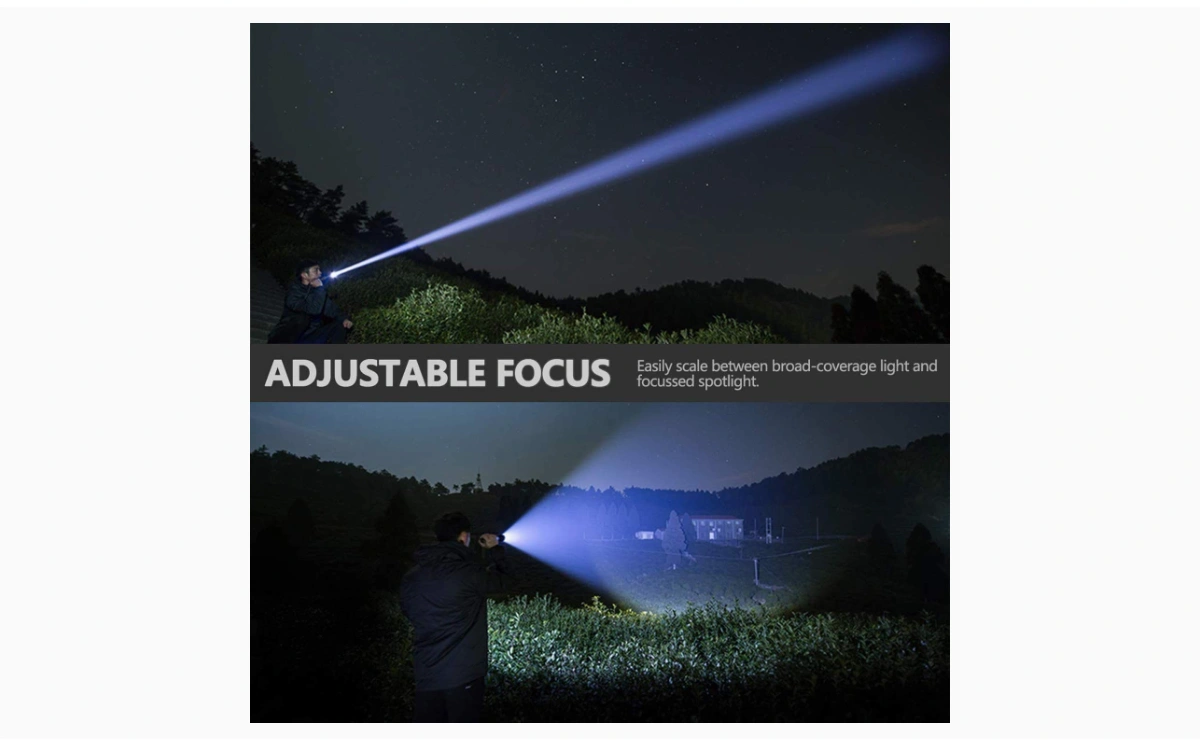 Water Resistant Camping Flashlight