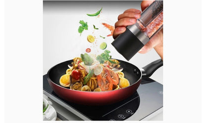 Manual Pepper Mill for Black Pepper, Salt and Sesame