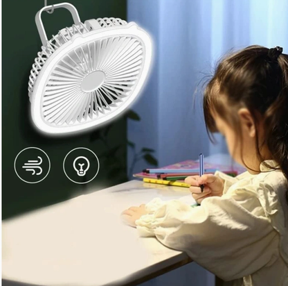Table lamp&amp; desktop Fan