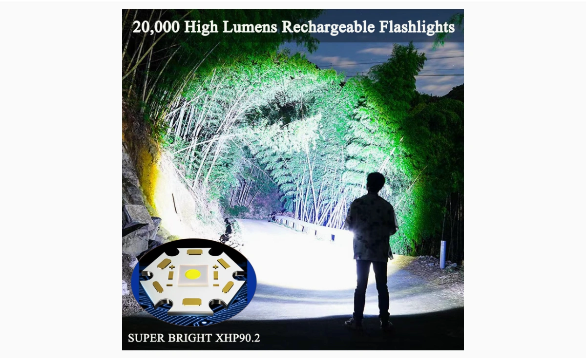 Rechargeable LED Flashlights