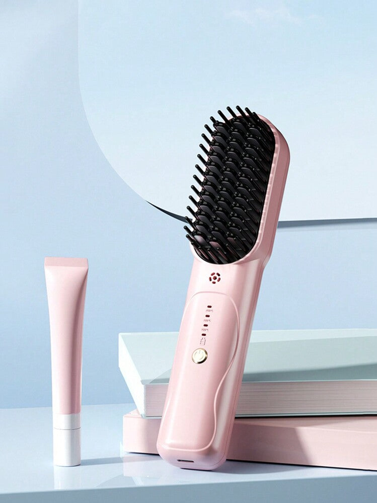 Wireless Hair Straightener Brush