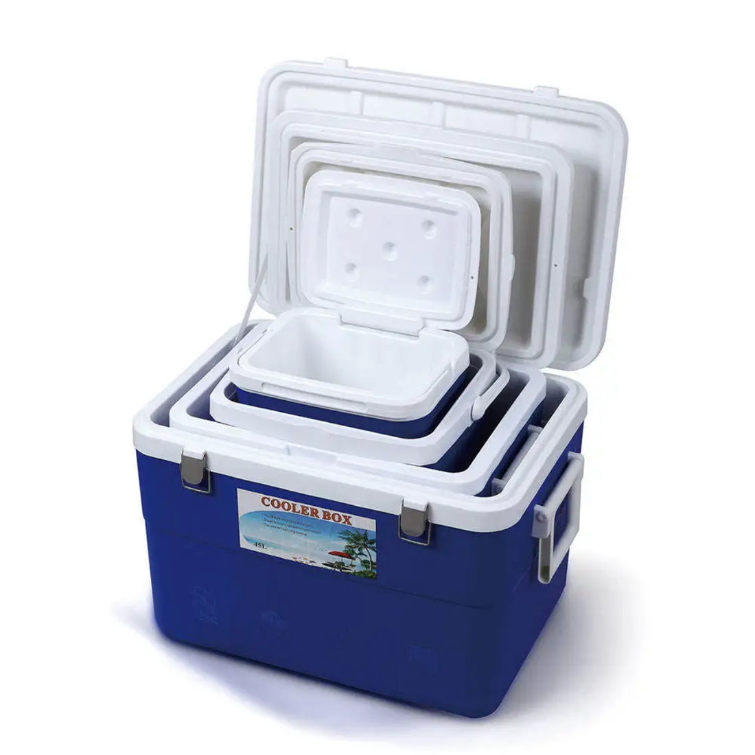 Portable cooler box