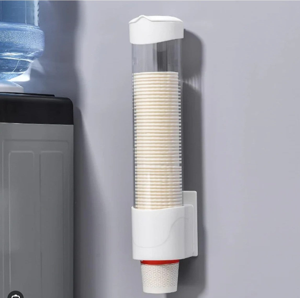 BUTTON TYPE PARER CUP RACK