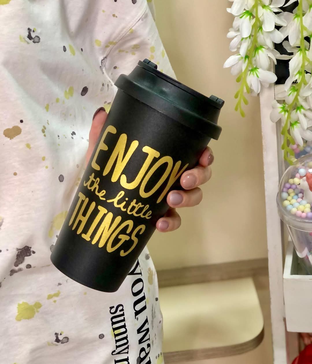 Coffee cup plastic