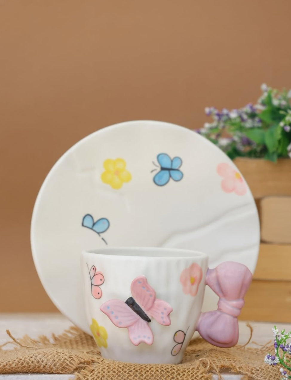 Butterfly Ceramic Mug