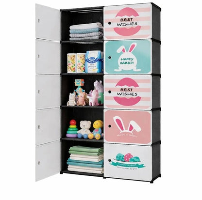 Storage Cabinet With Dust-proof Doors