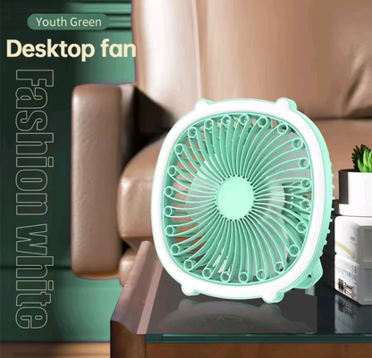 Table lamp&amp; desktop Fan