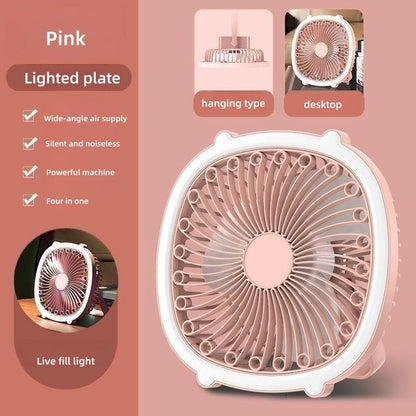 Table lamp&amp; desktop Fan