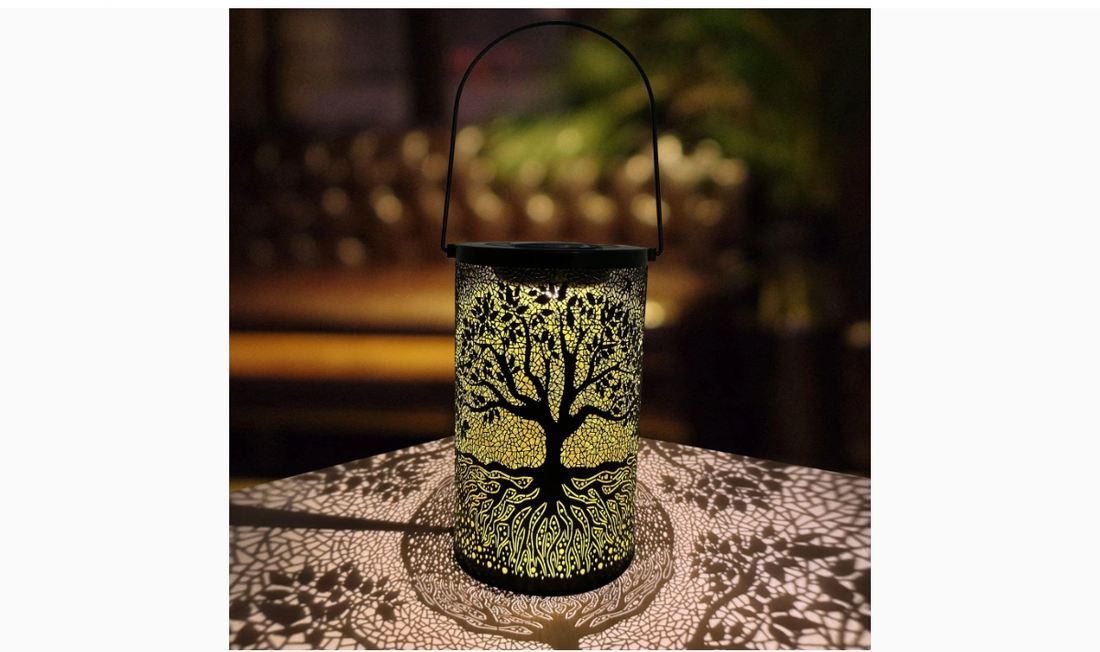 Solar Table Lanterns Outdoor Waterproof