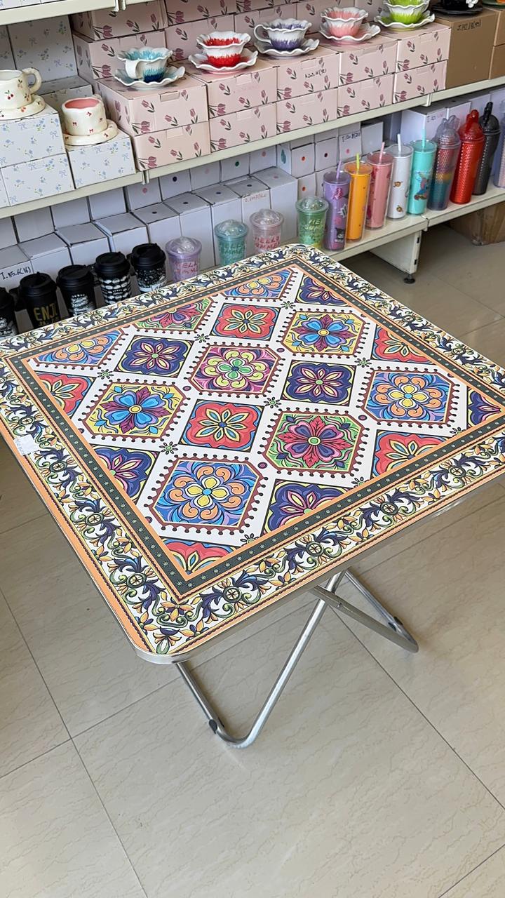 Floral Mosaic Table