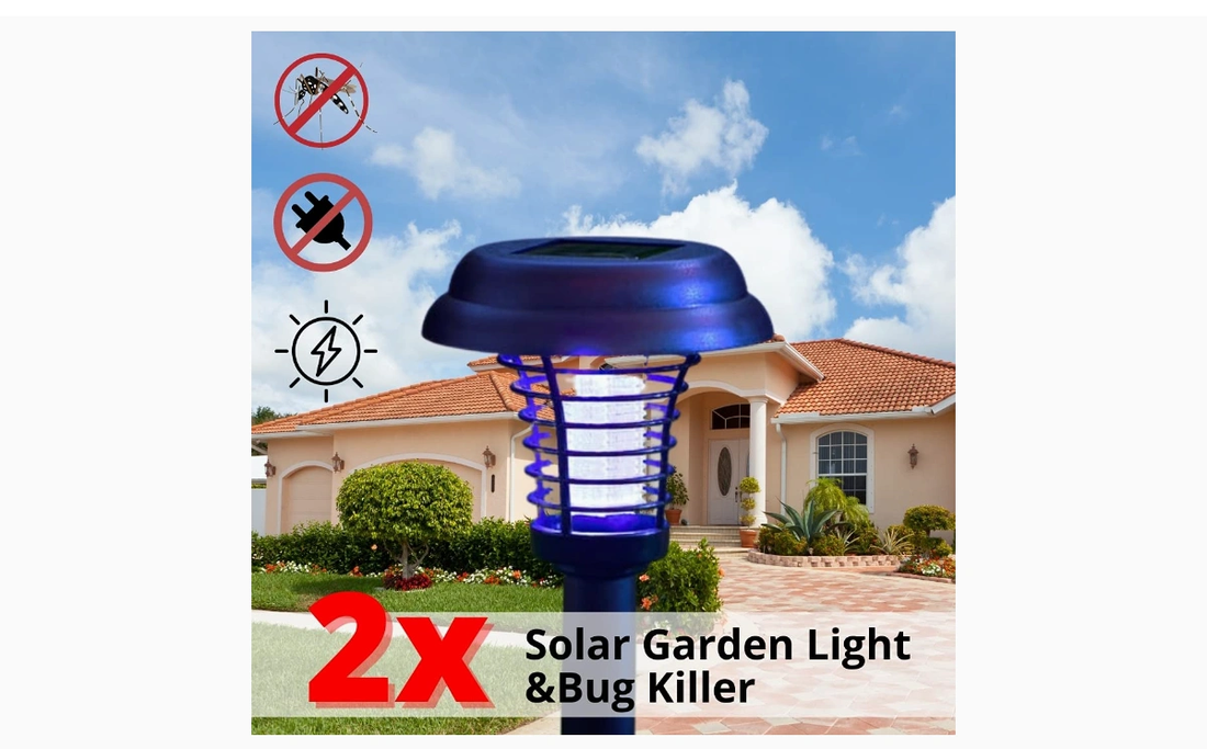 Solar tuinlamp / insektenlamp