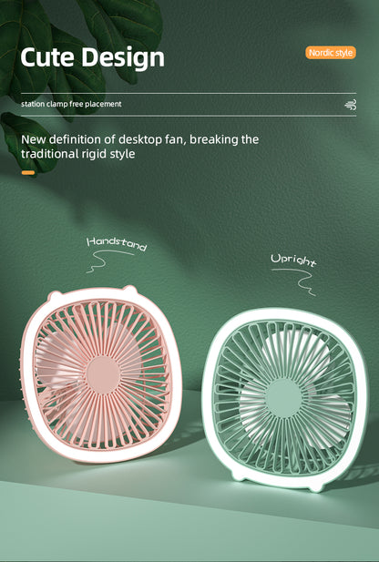 Table lamp&amp; desktop Fan
