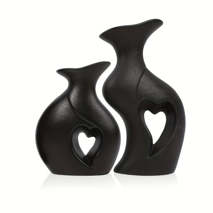 2 piece ceramic vase