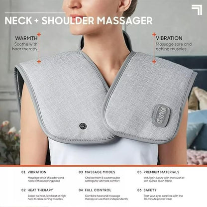 Heating Pads with Massager, Pain Relief Body