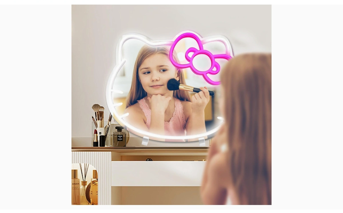 Hello Kitty Vanity Mirror with Light