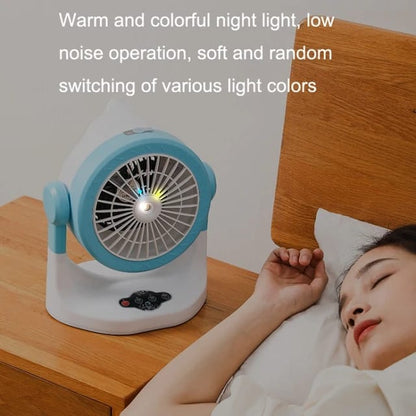Spray cooling fan
