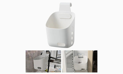 Plastic White Hanging Basket