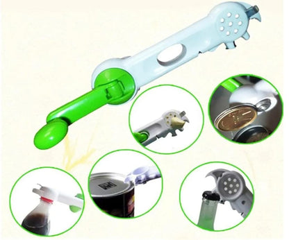 Bottle Opener with Garlic Mill