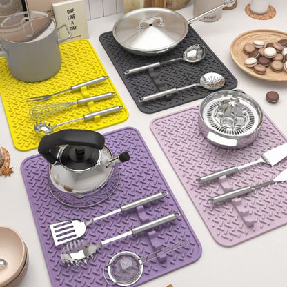 Silicone dish drying