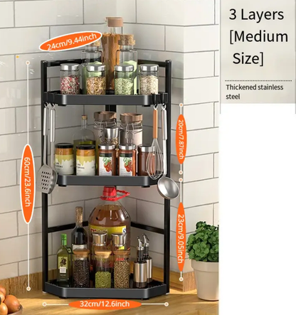 Hanging rack for kitchen