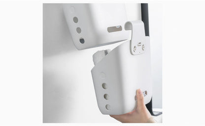 Plastic White Hanging Basket