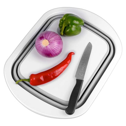 Kitchen Multifunctional Plastic Folding Chopping Board