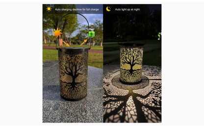 Solar Table Lanterns Outdoor Waterproof