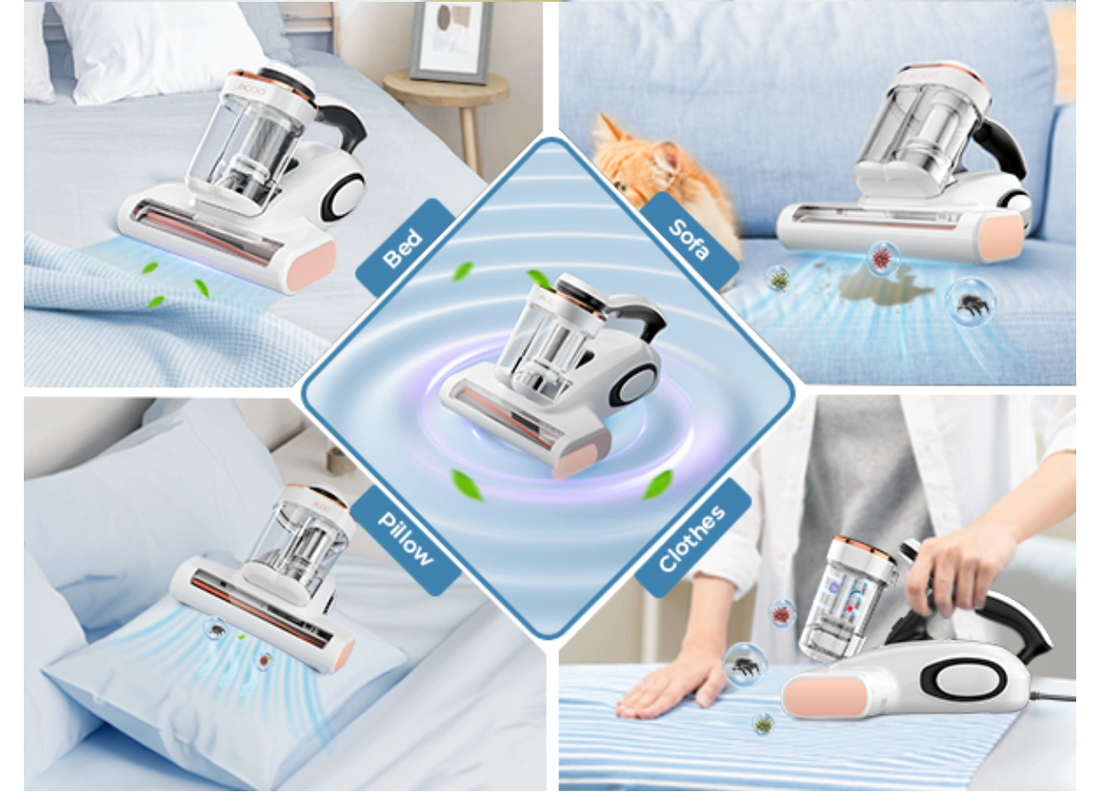 Anti Dust Mite Bed Vacuum Cleaner with UV Light