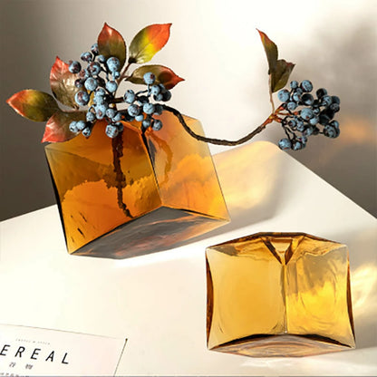 Glass vase