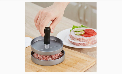 Burger aluminum press