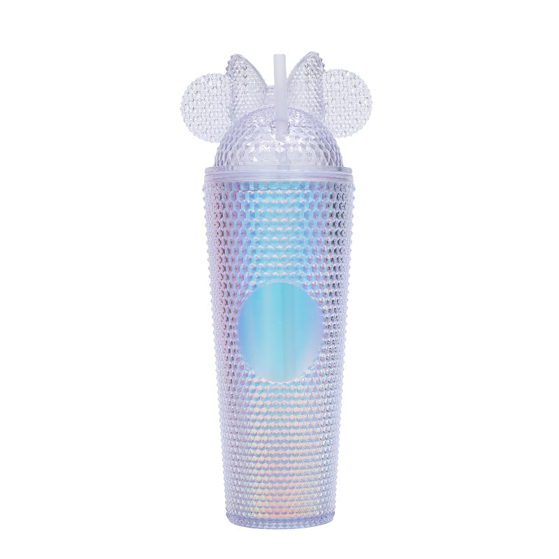 Mickey mouse straw bottle  700mL