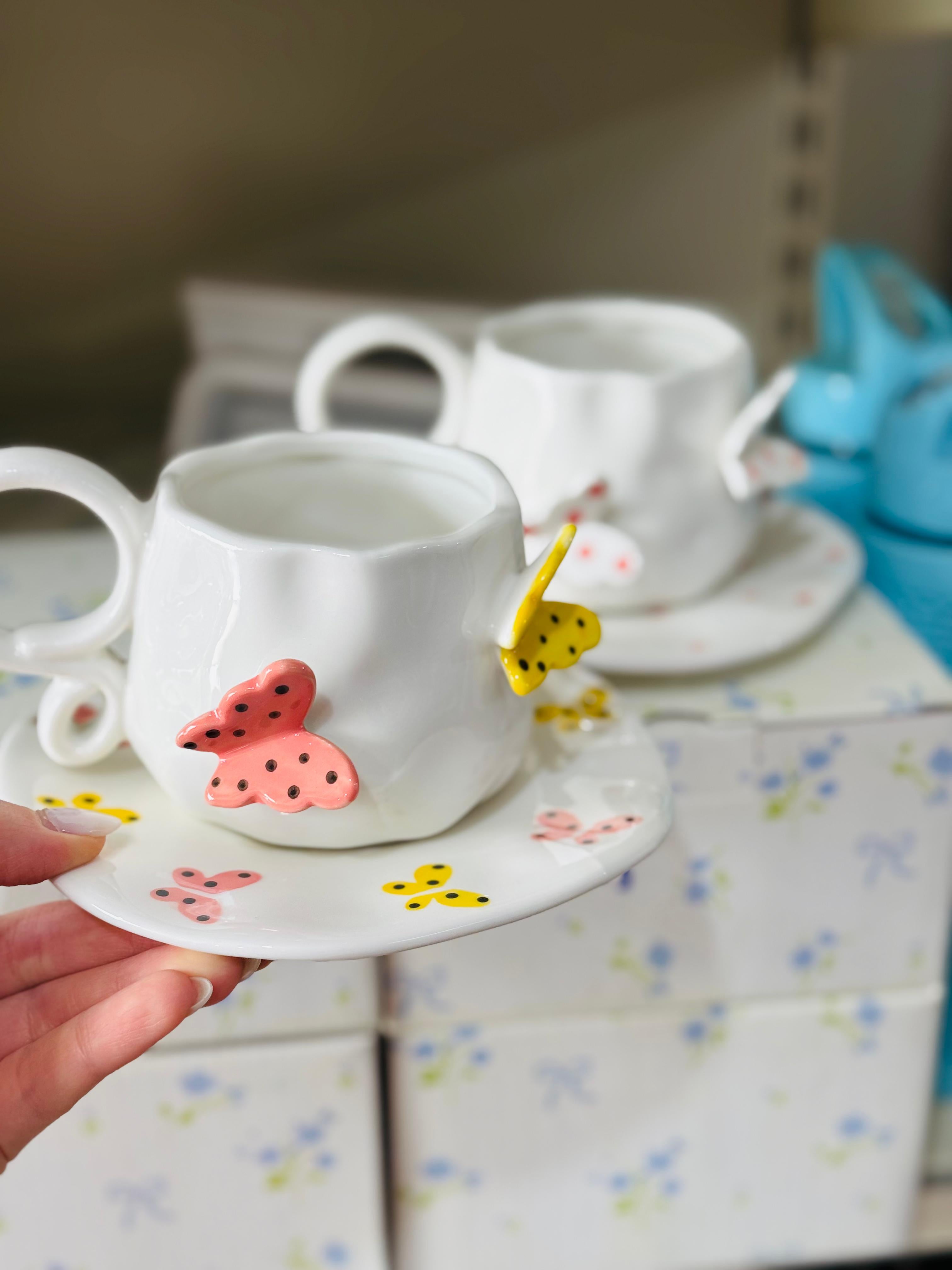 Butterfly Ceramic Mug