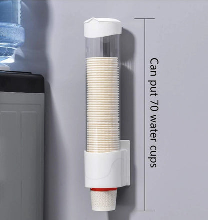 BUTTON TYPE PARER CUP RACK