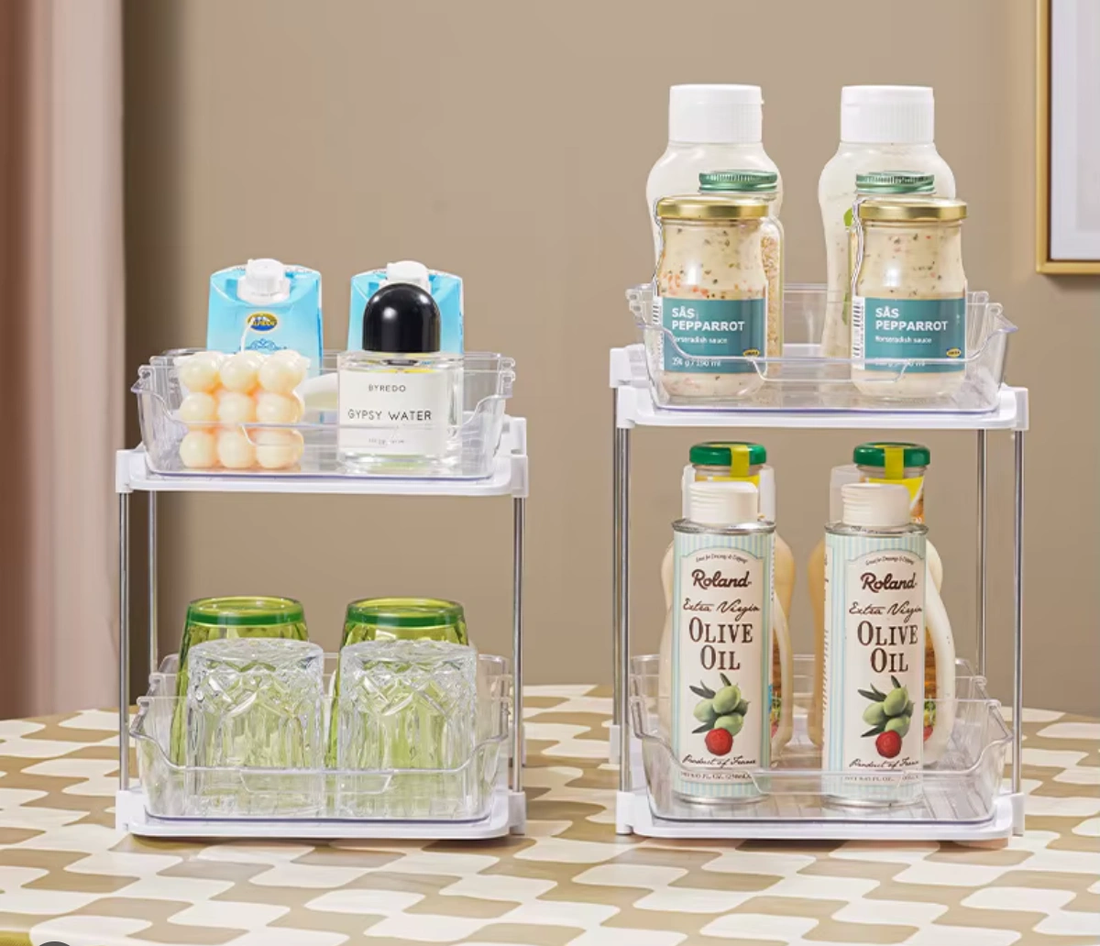 Double tier organizer