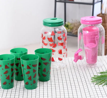 Set plastic kettle + cups