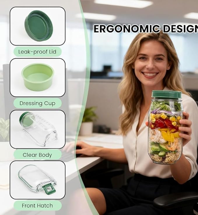 Reusable &amp; Portable Lunch Containers for Office, Picnic &amp; Travel