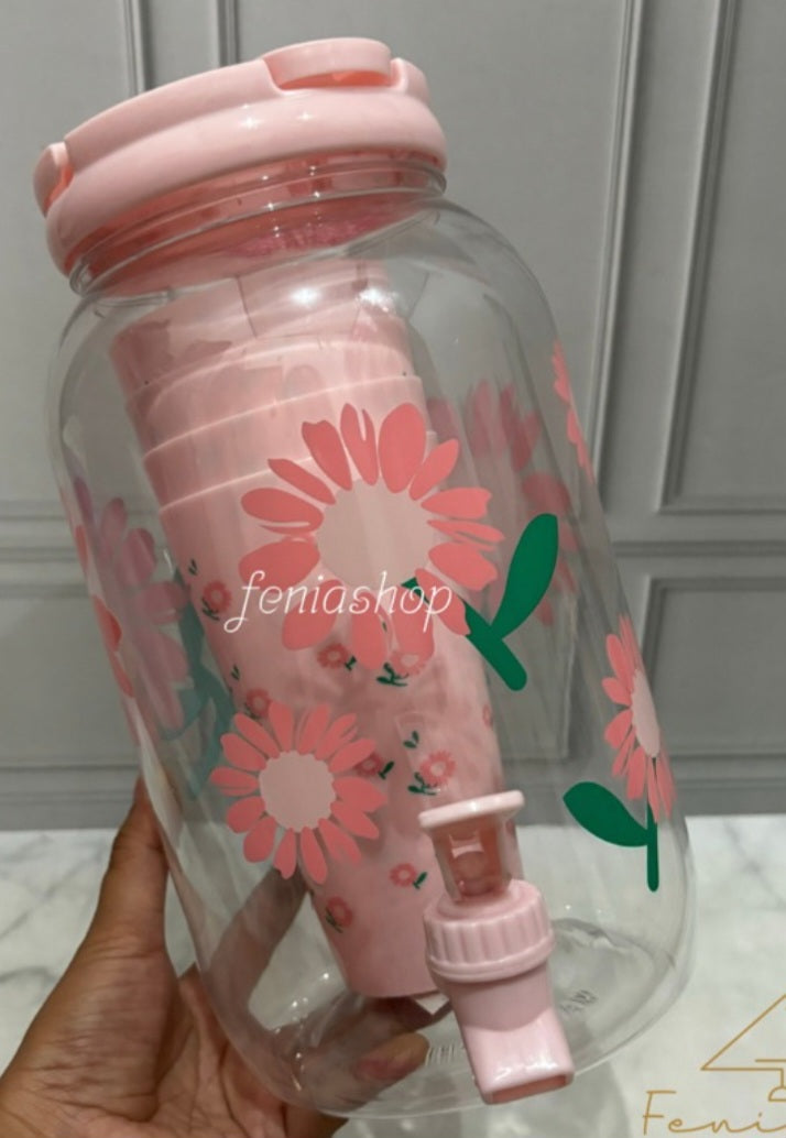 Set plastic kettle + cups