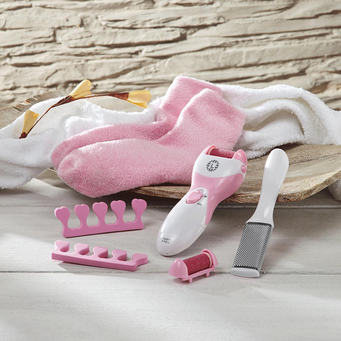 4in1 Gel Socks &Foot Care Kit